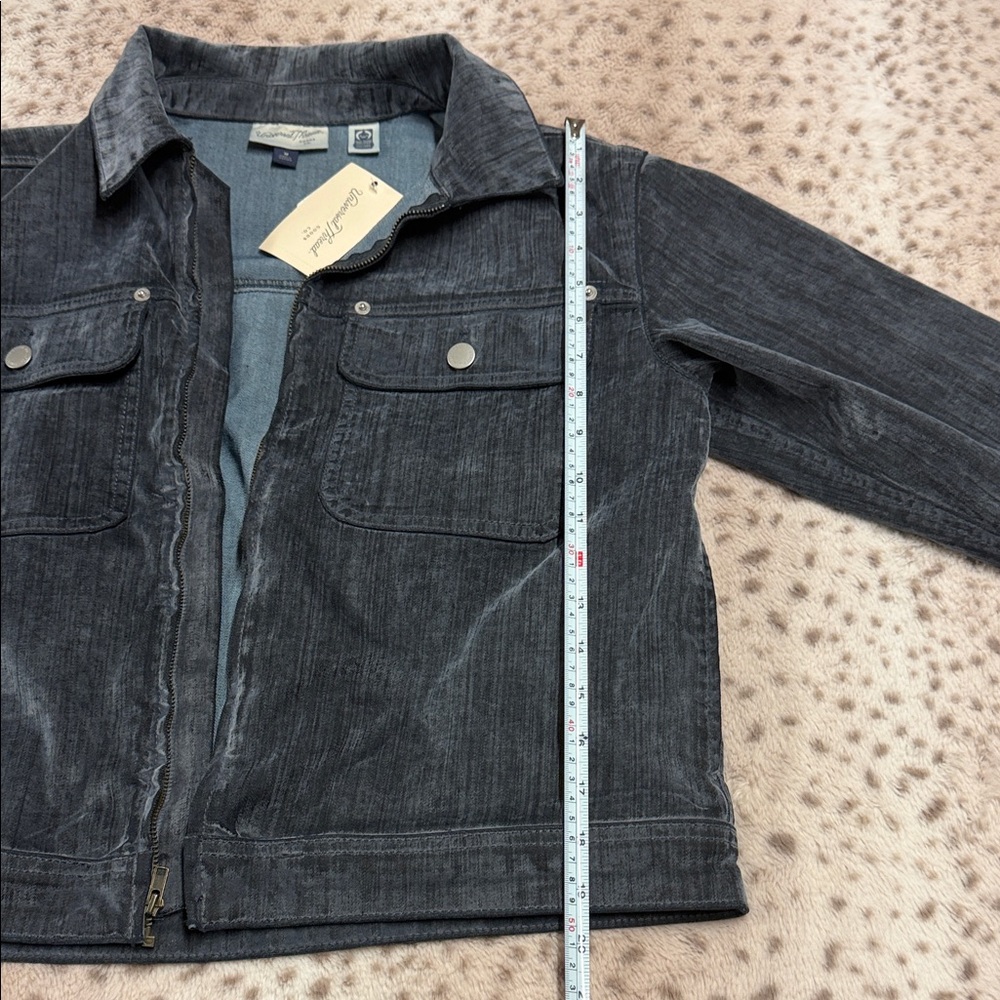 Universal Thread Dark Gray Bomber Jacket NWT - image 5